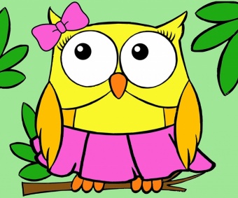 Раскраска по номерам  25*30см "Совушка"  Наследие РД-004/РД-016														