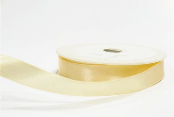 Лента атласная  6мм 003 айвари, 6мм*27,4м за 1 м 003								