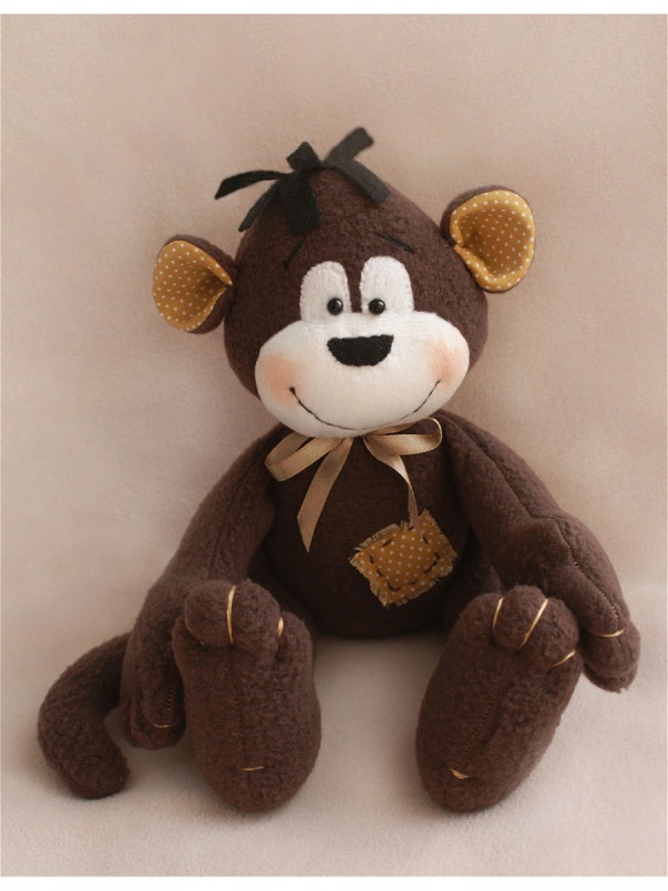 Набор для творчества "Игрушка "MONKEY STORY" обезьянка 16см