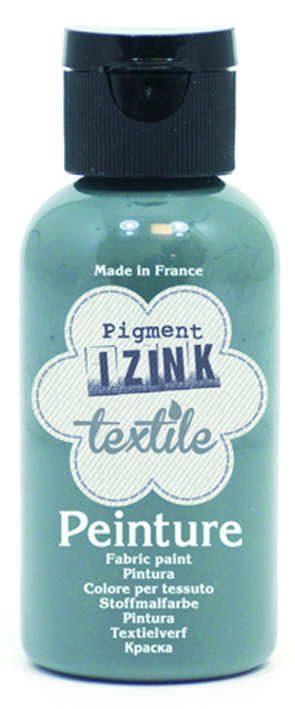 Краска текстильная "ALADINE" темно-серый 50мл  Франция 80715														