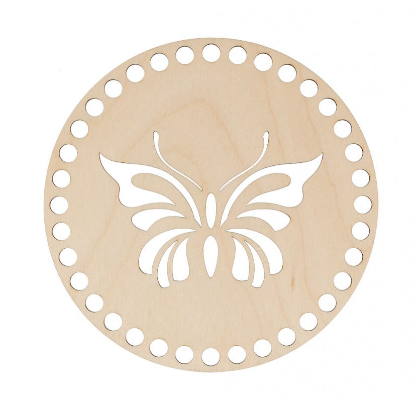Дно фанера круг D=15см "Бабочка"   Mr. Garving/Гамма ВД-904														