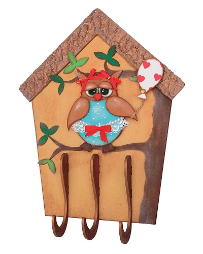 Набор для творчества "Ключница Сова" в коробке 20*26см  Волшебная мастерская