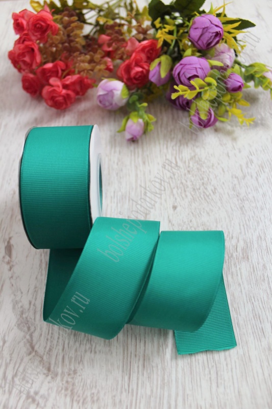 Лента репсовая 40мм тиффани 221 40мм*25м 127-131														