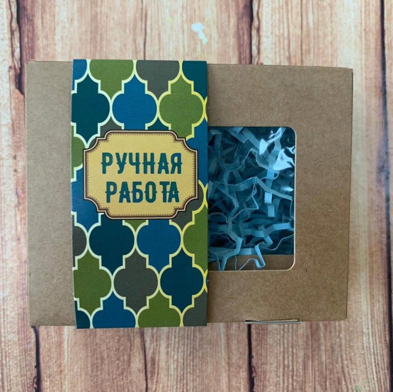 Футляр "Ручная работа" мужской орнамент  Выдумщики														