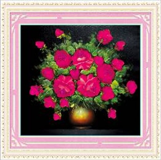 Вышивка стразами "Розы" 0775 50*48