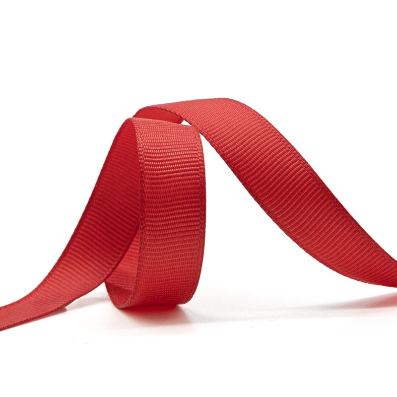 Лента репсовая 12мм бордо 12мм*25м 260