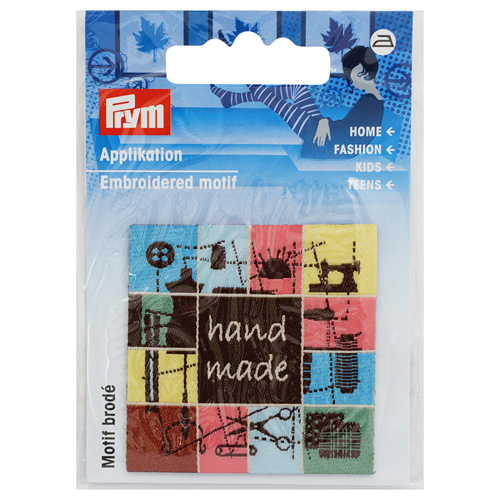 Термонаклейка "Handmade "Шитье" 1шт.  PRYM 926045														