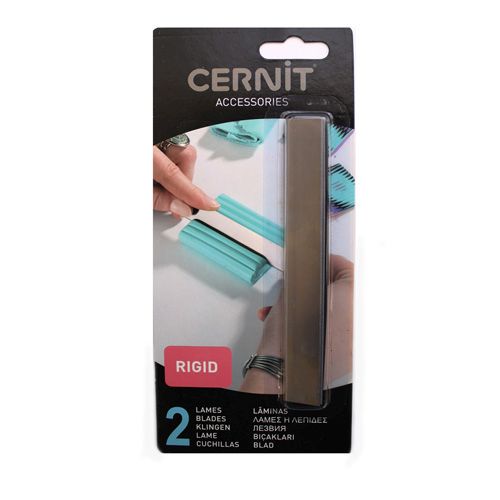 Лезвия для пластики жесткие (металл), набор 2 шт  Cernit CE908														