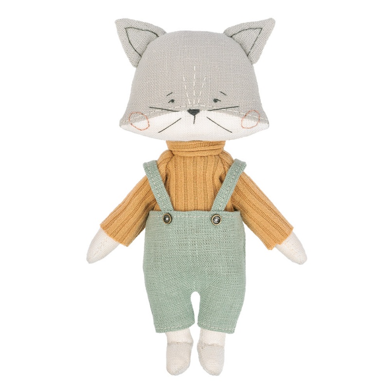 Набор для творчества "Игрушка "Котик Фрэнк" текстильная игрушка  Miadolla MN-0320														