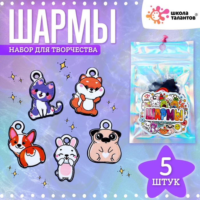 Шармы набор 5шт. за 1шт.  Школа талантов 9019596														