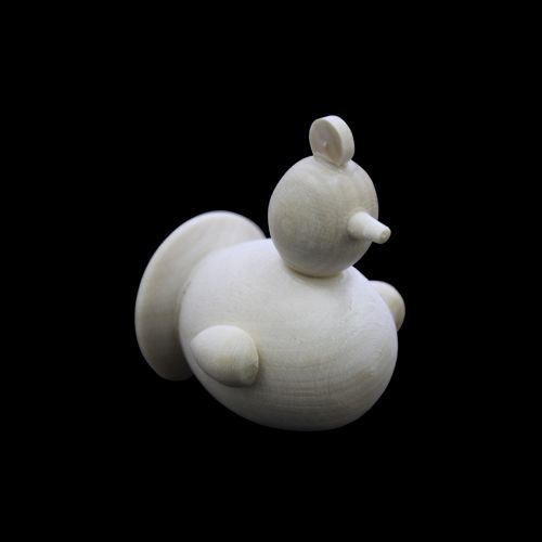 Заготовки деревян. Фигурки животных. Курица 4,5*4,5см (объемная) 582113														