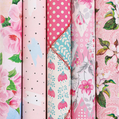 Бумага упаковочная 70*100см Compliments Золотая сказка 591589														