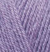 Пряжа "SUPERLANA TIG" 257 лаванда 5*100 г. 570м 75% акрил, 25 % шерсть  ALIZE 257														