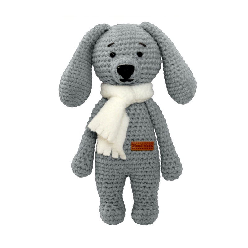 Набор для творчества "Вязание игрушки "Собачка" 17см  Совушка В-101														