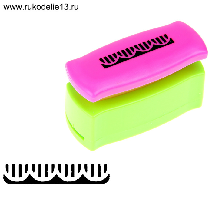 Дырокол (креативный панч) для края Полоски 6,5*3,2*2,7мм 858374