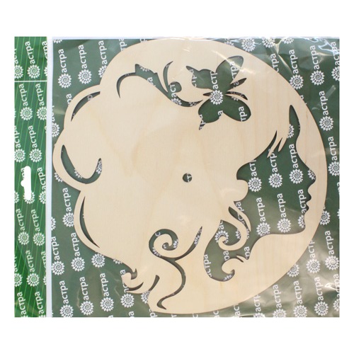 Заготовки деревян. Циферблат Лицо 30*30см 6мм (L-253)  АСТРА L-253														