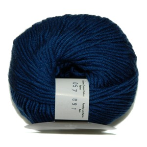 Пряжа "MERINO 90" 057 т. синий 10*50 г. 90м 100% меринос экстрафайн  FILATI