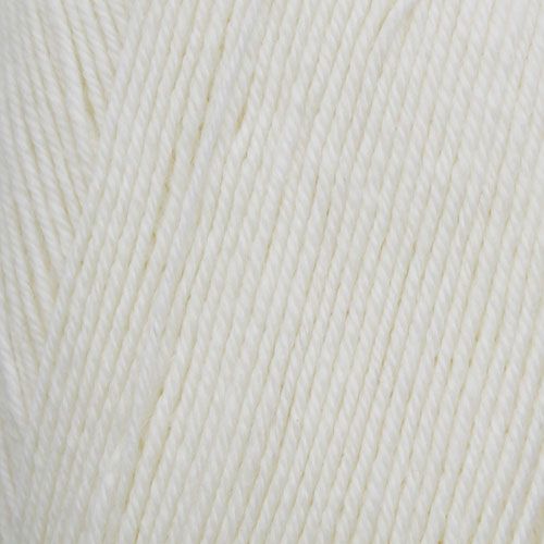 Пряжа "Афродита" 16 белый 5*100 г. 250м 50% шерсть, 50% акрил  Astra Premium 16														