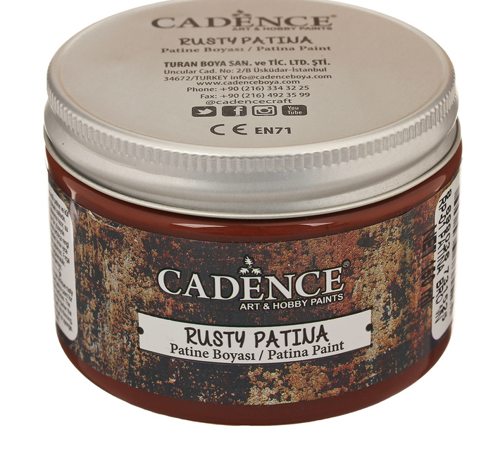 Краска-патина для создания эффекта ржавчины цв RP 01 150мл 2579168	