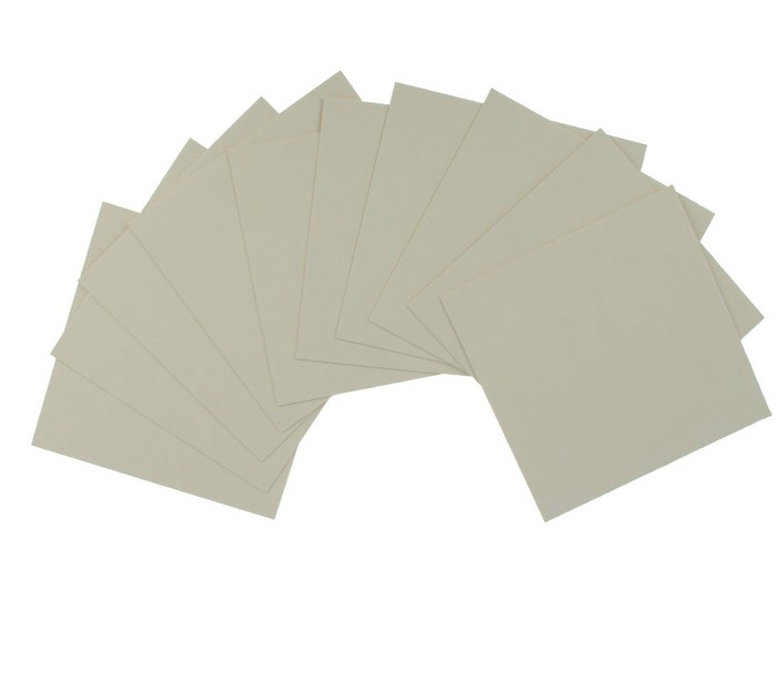 Картон пивной для творчества 20*20см, толщина 1,2-1,5мм белый 2340454														