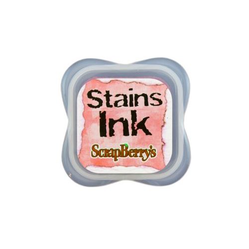 Чернила с эффектом цветовых пятен Stains Ink красный  SCRAPBERRYS SCB1210501														