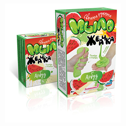 Набор для творчества "Мыло-жвачки Апельсин/Арбуз/Банан" 902716/17/18														