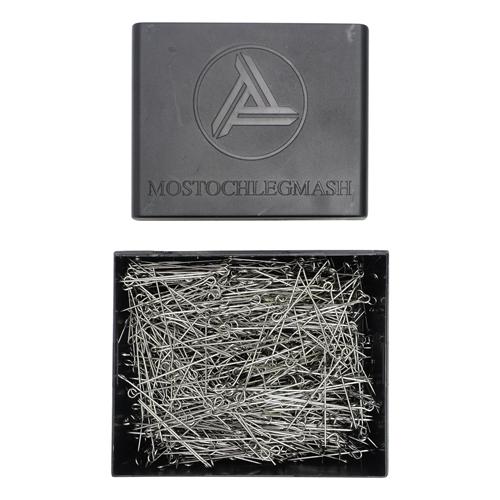 Булавка цельнометалл. одностержневая в карт. коробке (500шт.)  Мосточлегмаш иглы для закалывания С3-0545														