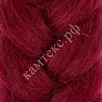 Пряжа "Для валяния" бордо 047 п/тонкая 50 г. Камтекс 047