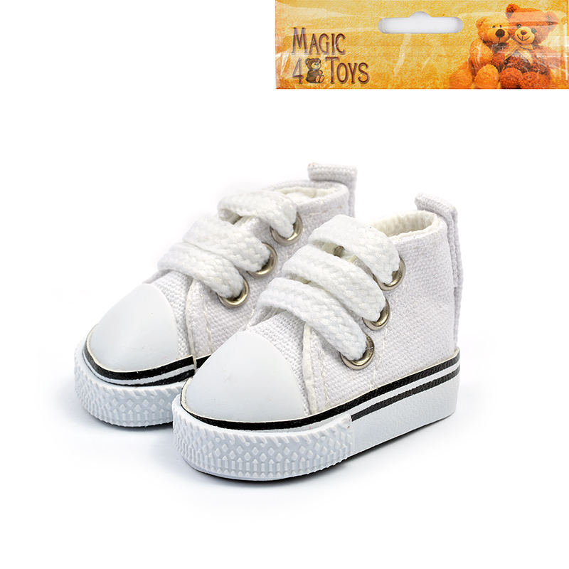 Кеды для кукол, 5*3,3см, белый  Sovushka 25235														