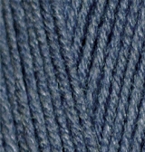 Пряжа "LANAGOLD CLASSIC" 381 морская волна 5*100 г. 240м 49% шерсть, 51 % акрил  ALIZE 381														