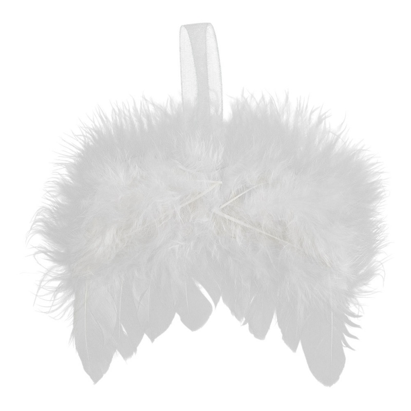 Крылья мини белые 10*8см ХоббиБи PWI-02 Крылья мини белые 10*8см ХоббиБи PWI-02