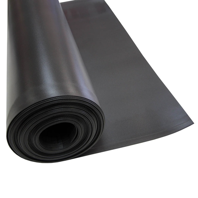 Изолон толщина 2мм цвет черный ширина 0,7м*6,7м за 1м