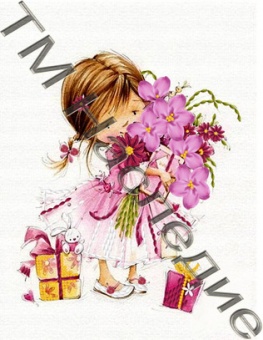 Канва с рисунком лентами А4, рисунок ассорти Наследие Л4-015/014/006/004														