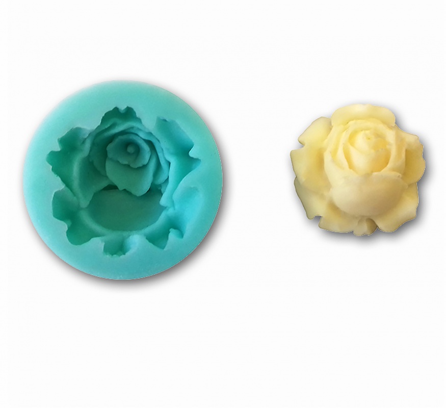 Молд для творчества "ПИОН" силикон 4*4*1,5см  СЛ 3881881/911														