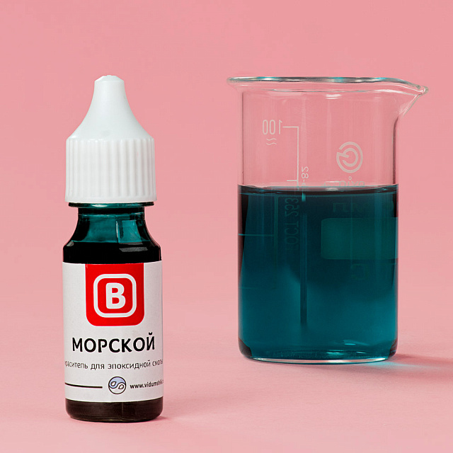 Краситель для эпоксидной смолы "Морской" 15 мл  Выдумщики														