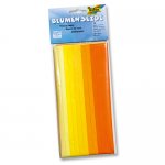 Бумага тонкая (папиросная), желтый микс, 20г/м², 50х70см, 10л.