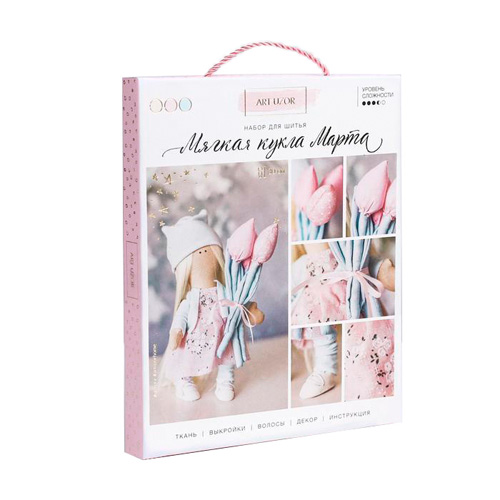 Набор для творчества "Шитье. Кукла мягкая Марта" 30см  АртУзор 3548661														
