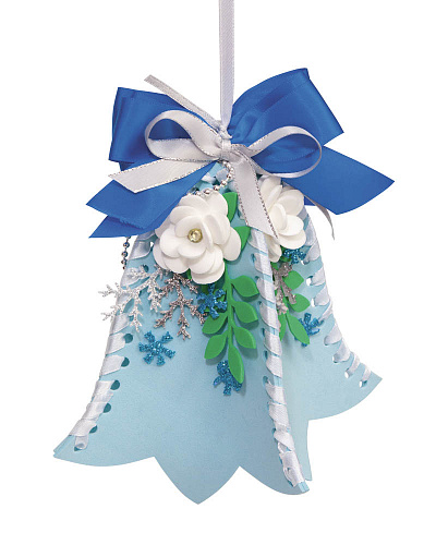 Набор для творчества "Колокольчик голубой" фоамиран  Волшебная мастерская