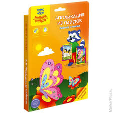 Набор для творчества "Аппликация из пайеток "Бабочка и пчёлка"" МУЛЬТИ-ПУЛЬТИ