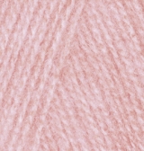 Пряжа "ANGORA REAL 40" 363 нежная роза 5*100 г. 480м 40% шерсть, 60 % акрил  Alize 363														