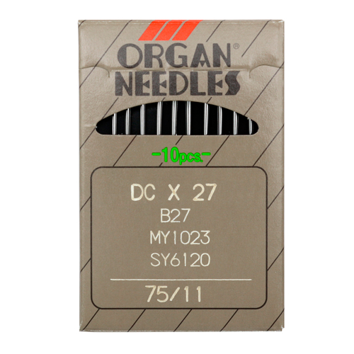 Иглы для быт.шв.машин "ORGAN" DC * 27/75 (в пачке 10 шт.)