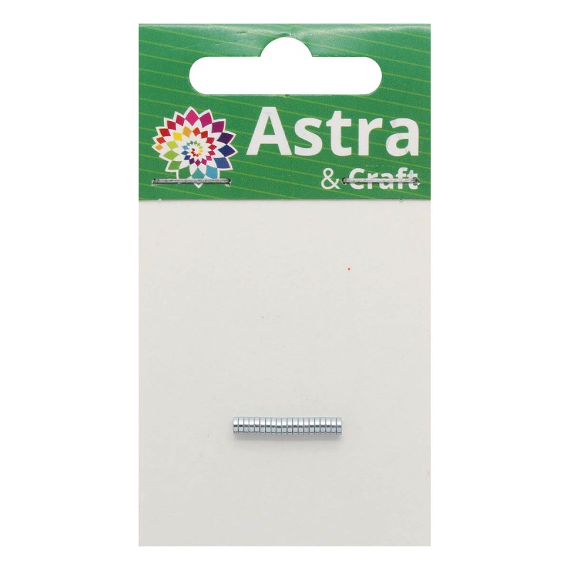 Магнит для поделок "Неодимовый" d=3мм, толщина 1мм за 1шт.  АСТРА 7727051/AR305														