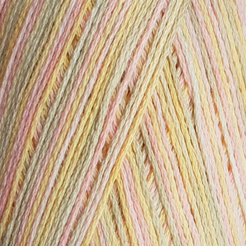 Пряжа "Хлопок мерсеризованный секцион. крашения" 240 разноцвет. 5 10*50 г. 200м 100% хлопок  КАМТЕКС