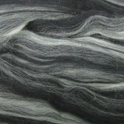 Пряжа "Для валяния" антрацит 435 тонкая 50 г. Пехорка