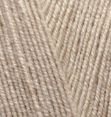 Пряжа "LANAGOLD Fine" 5   меланж 5*100 г. 390м 49% шерсть, 51 % акрил  ALIZE 5														