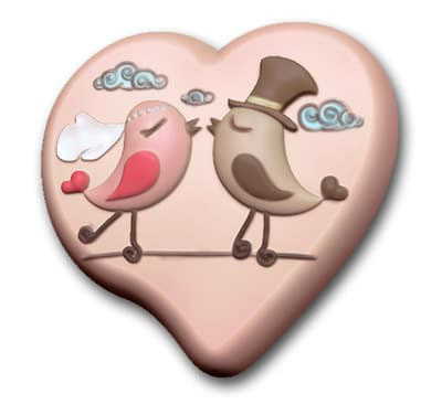 Форма для создания мыла "Птички" пластик  Выдумщики														