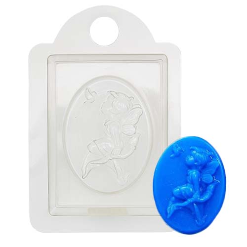 Форма для создания мыла "Ангел на цветке" профессиональная  Выдумщики 688757														