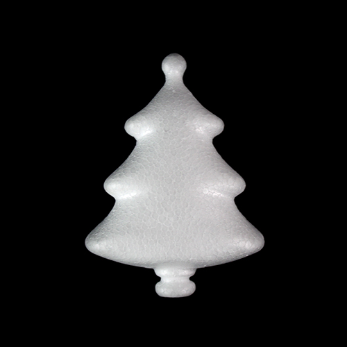 Пенопласт белый Елочка d=7,5*5,5см 7707376