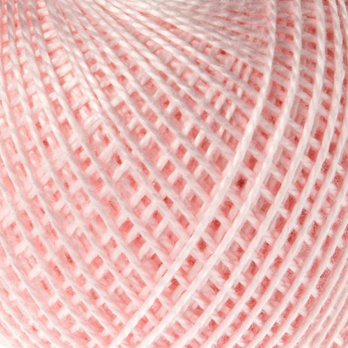 Пряжа "Ирис" 1002 св. розовый 20*25 г. 150м 100% хлопок 1002														