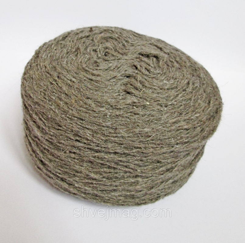 Пряжа "Носочная" натуральный шерсть - 80%, акрил - 20%, 250-260гр в шайбах  Пятигорская														